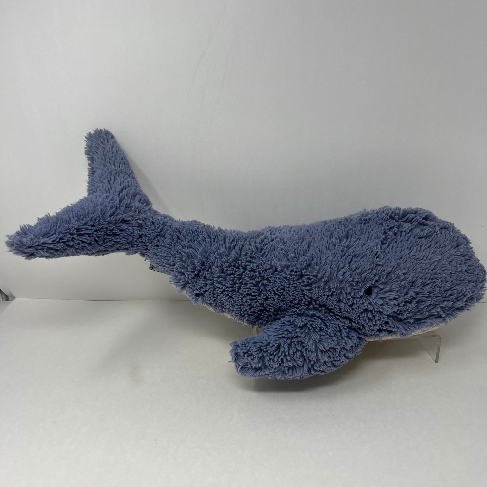 Jellycat Wilber Whale Plush Lg 17" Blue Retired 2015 Stuffed Animal JCINC2731SH - Picture 13 of 16